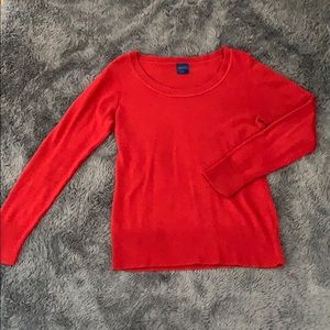 Red sweater